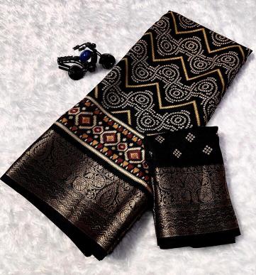 Vastrangan foil print best saree shop near me with price